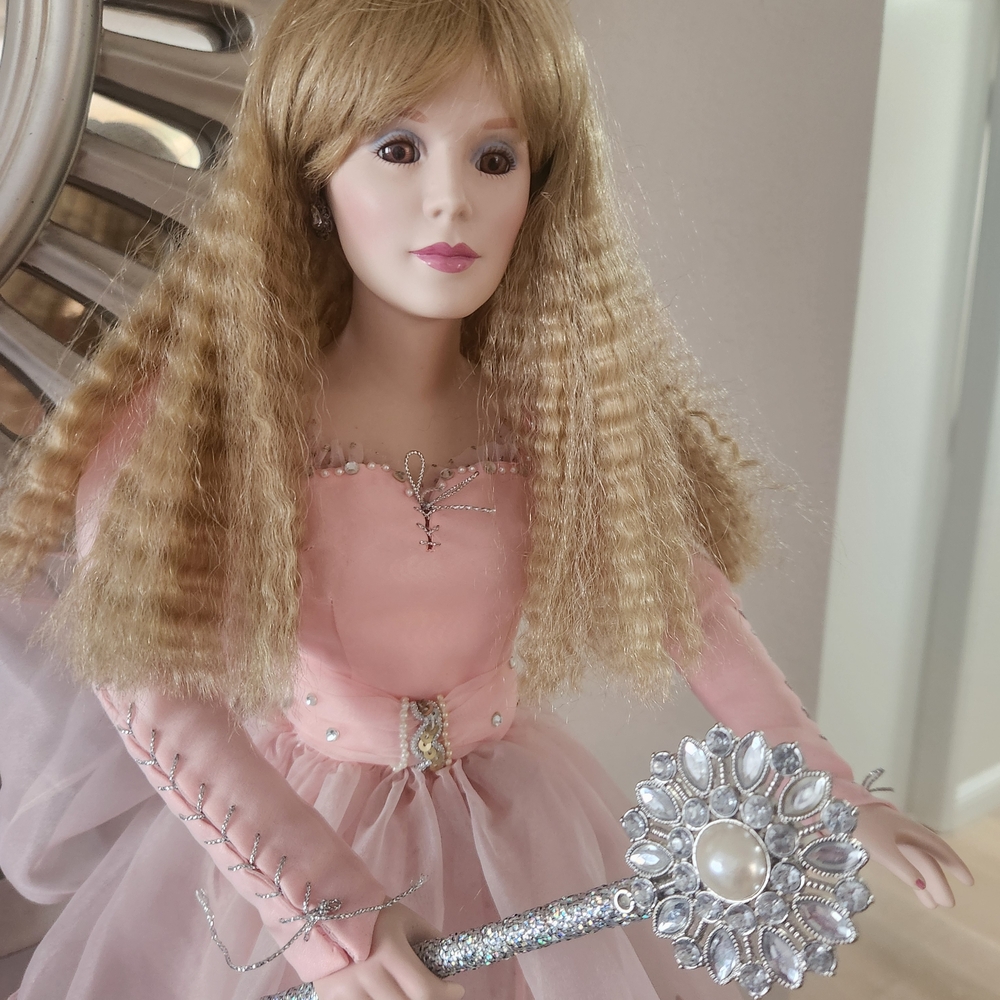 Danbury Fairy Godmother Porcelain Doll Glenda